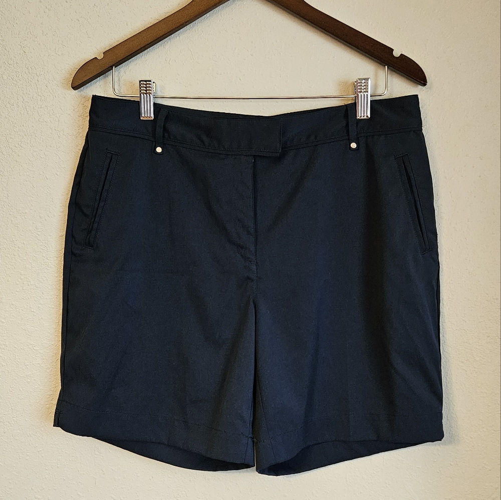 Lady Hagen Navy Blue Golf Shorts Sz 10